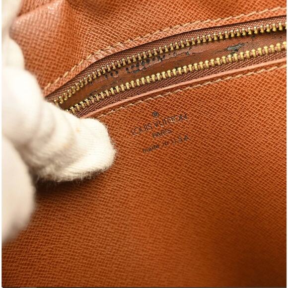 Louis Vuitton Trocadero 30 Shoulder Crossbody Bag LV Monogram Brown Tan Vintage - Picture 10 of 12